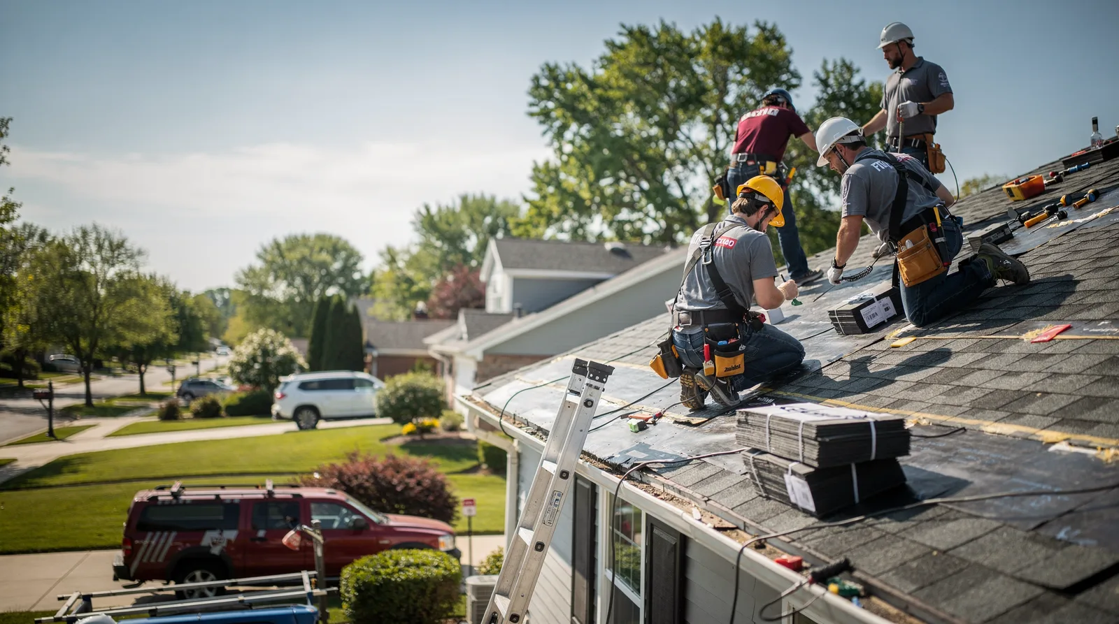 Roof Repair in Houlton, WI around you